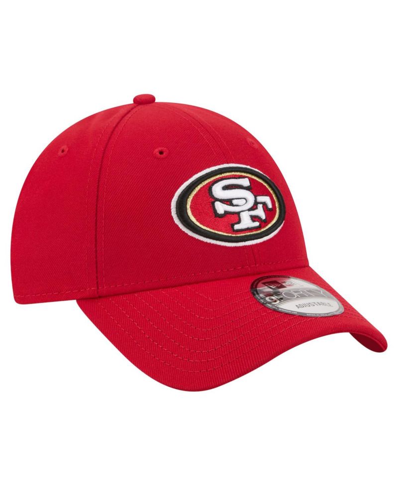 Men's Scarlet San Francisco 49ers Core Team 9FORTY Adjustable Hat