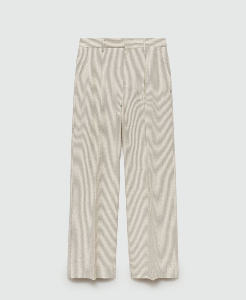 Women's Straight Striped Pants
