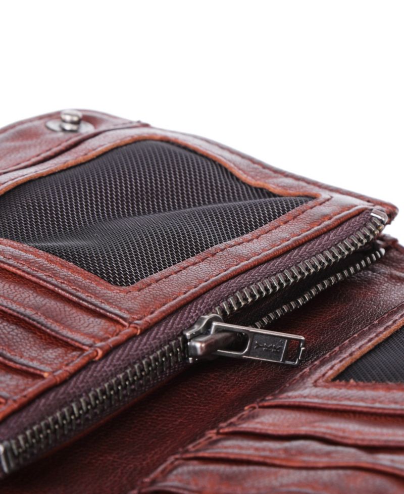 Women's Genuine Leather Basswood Clutch