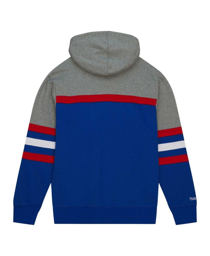 Men's Royal Kansas Jayhawks Head Coach Pullover Hoodie