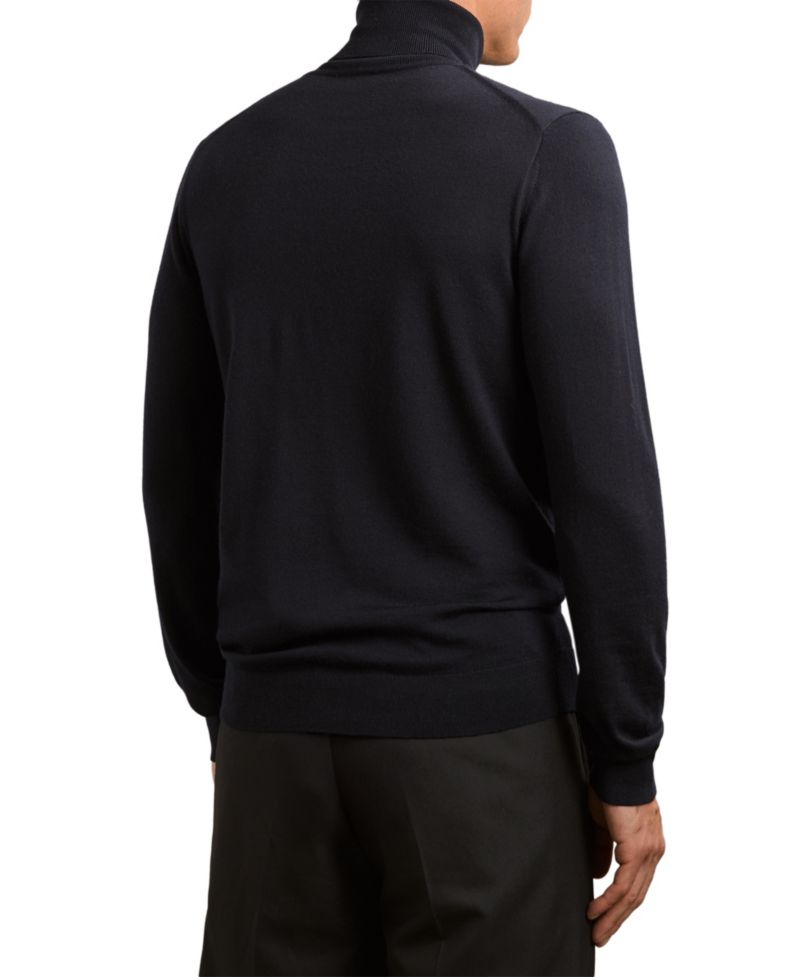 Men's Caine Merino Wool Fine-Gauge Rollneck Sweater