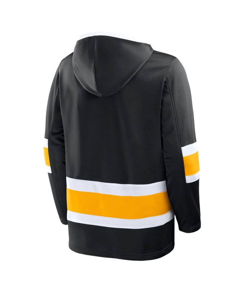 Men's Black Boston Bruins Prime Time Fleece Hoodie