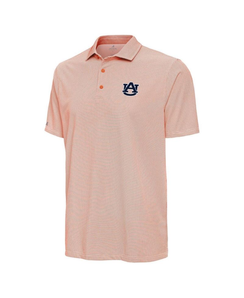 Men's Orange Auburn Tigers Pave Polo Shirt