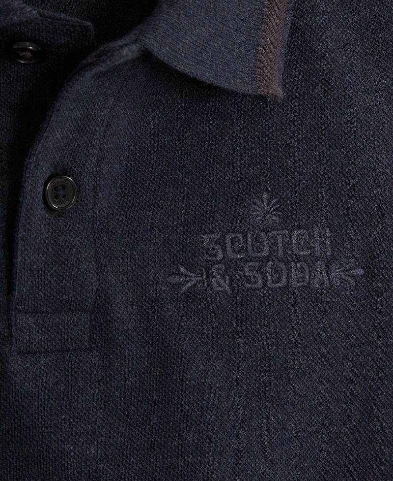 Big Boys Heather Pique Polo Shirt