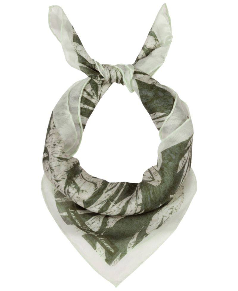 Palm Leaves Square Scarf