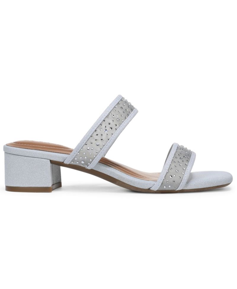 Women's Violettt Two Band Mesh Evening Slip-On Sandals