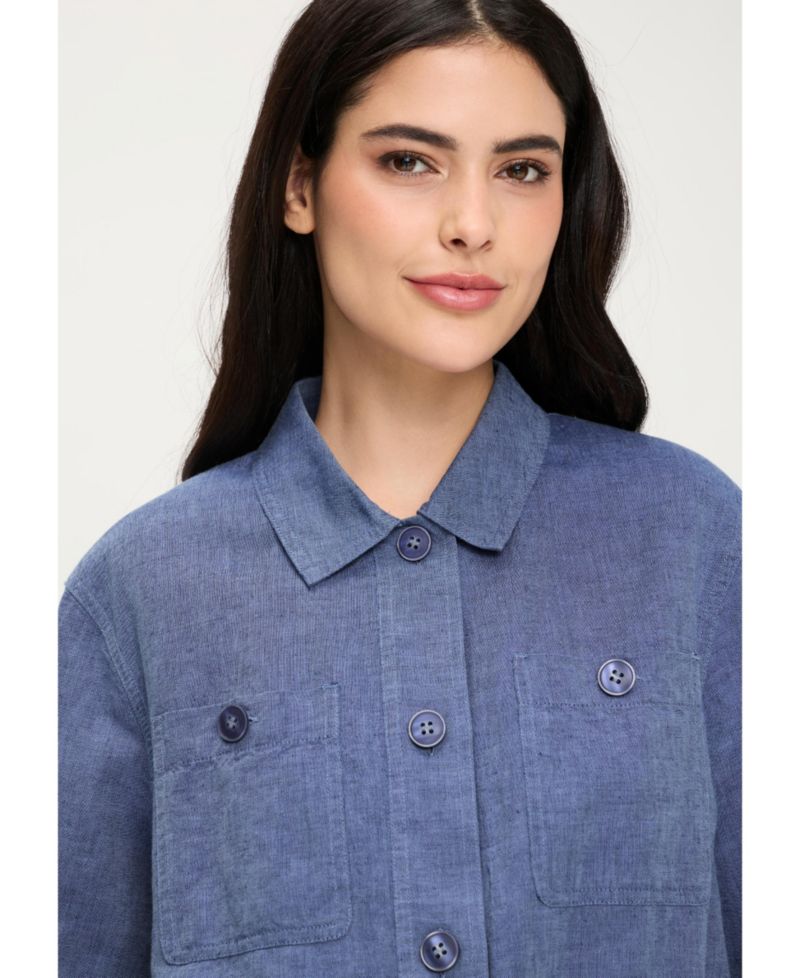 Women's Linen-Cotton Jacket