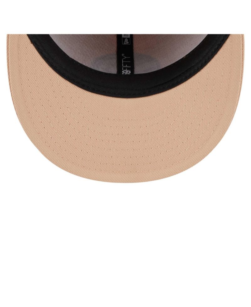 Men's Tan Pittsburgh Steelers Candied Pecan 59FIFTY Fitted Hat