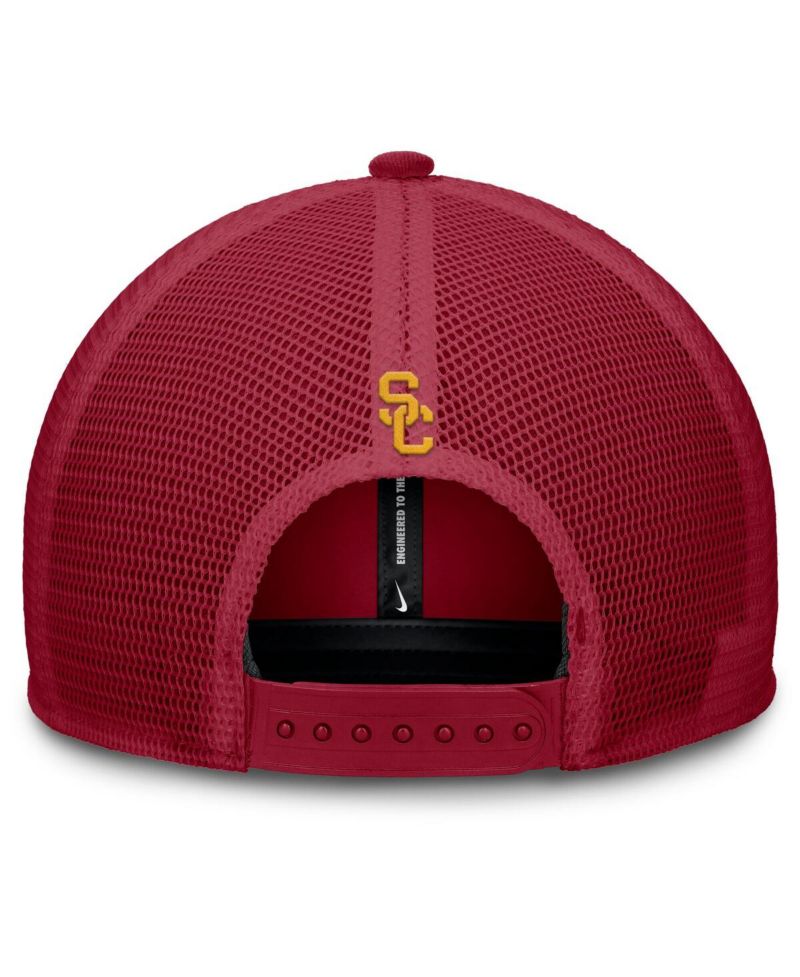 Men's Crimson USC Trojans Rise Adjustable Hat