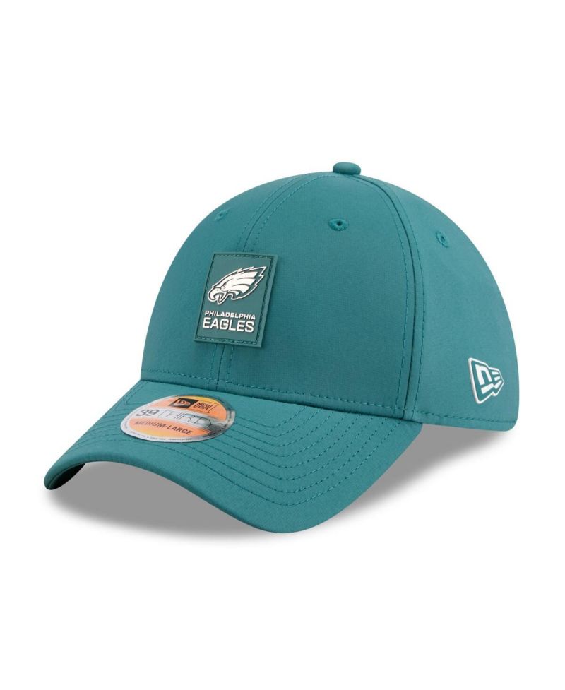 Men's Midnight Green Philadelphia Eagles 2025 Sideline 39THIRTY Flex Hat