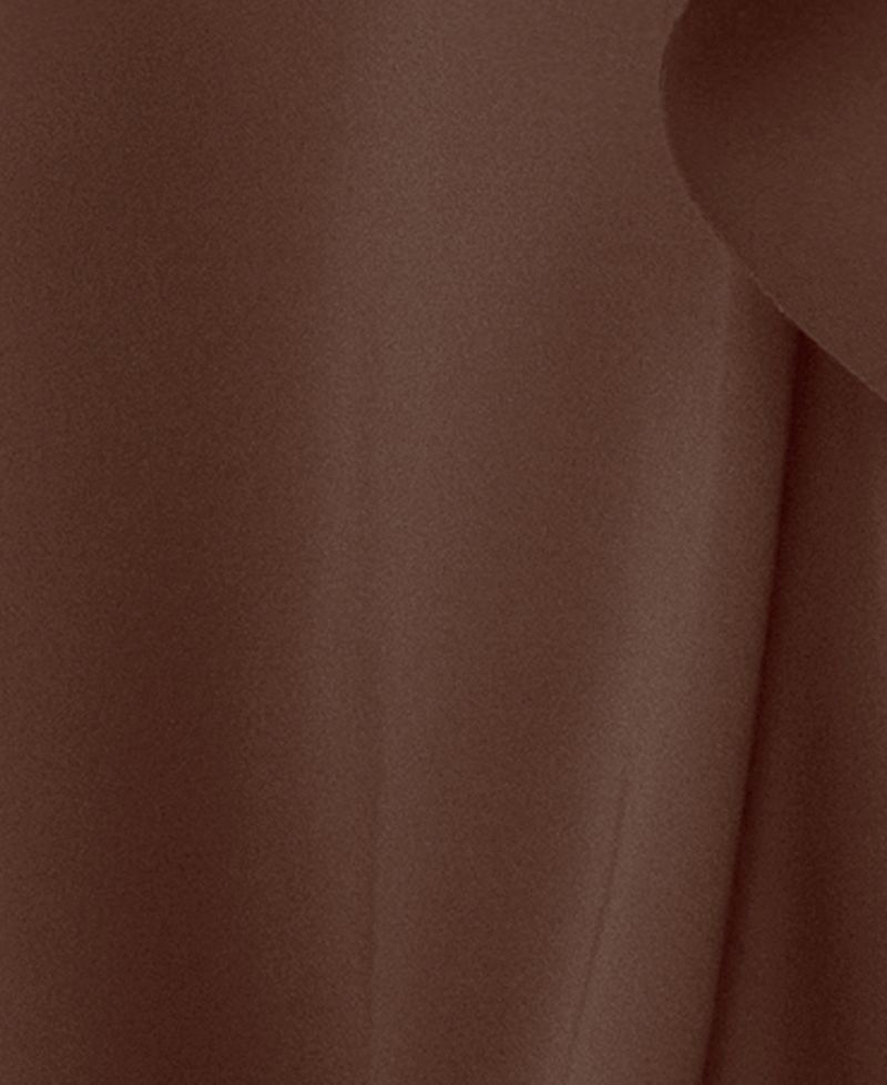 Petite Strapless Ruffle Sheath Gown