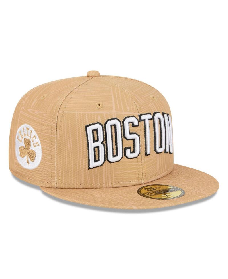 Men's Gold Boston Celtics 2025/26 City Edition Alternate 59FIFTY Fitted Hat