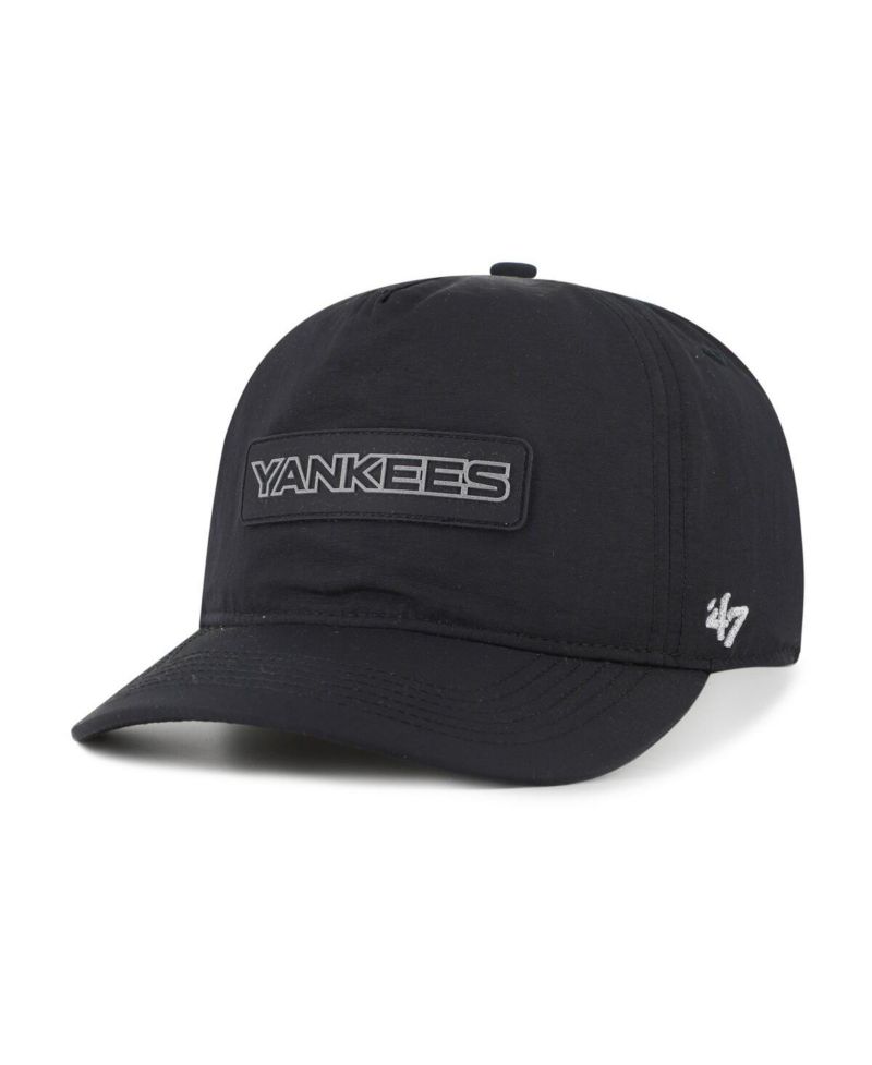 Men's Black New York Yankees Quiet Outdoors Hitch Adjustable Hat