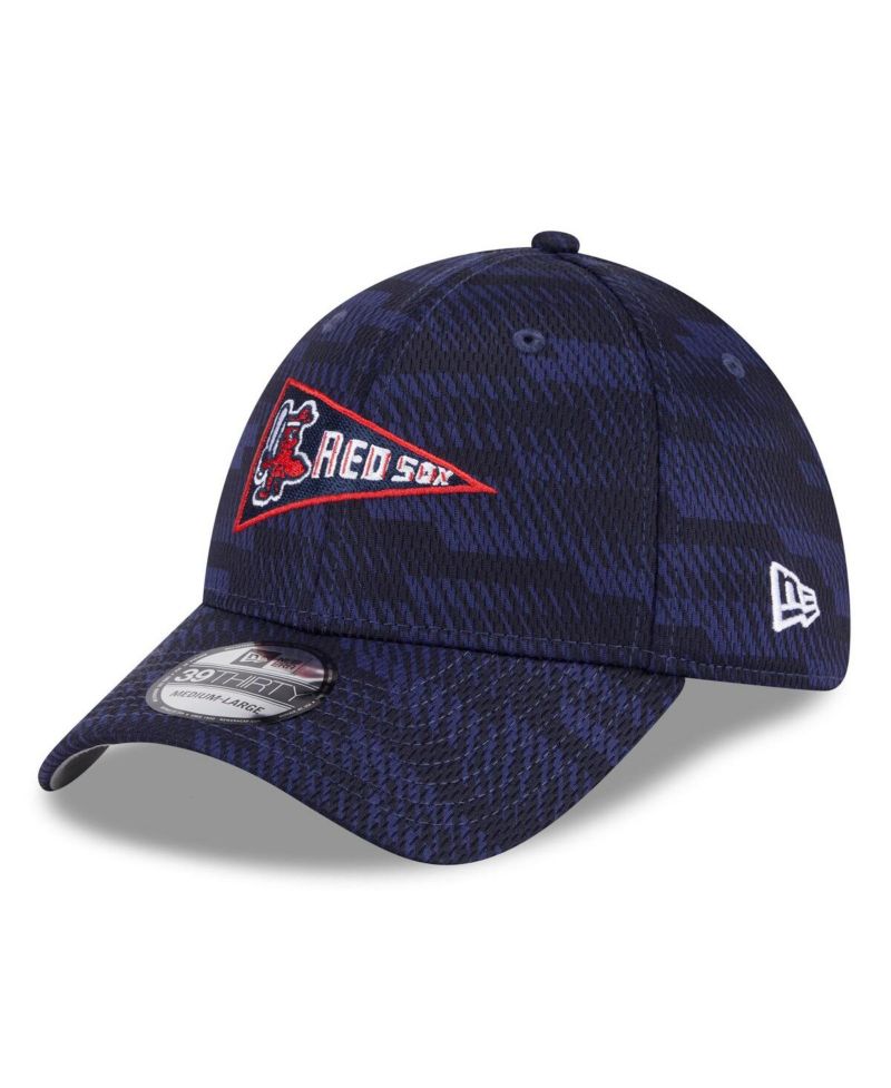 Men's Navy Boston Red Sox 2025 MLB Clubhouse 39THIRTY Flex Hat