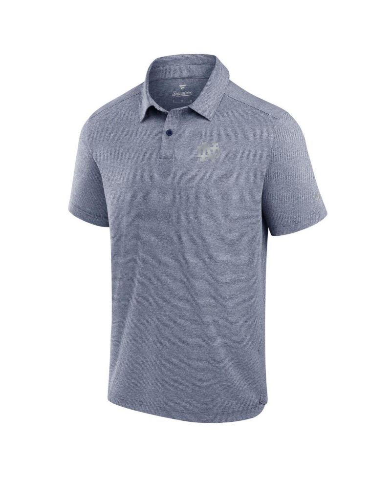 Men's Navy Notre Dame Fighting Irish Performance Polo Shirt