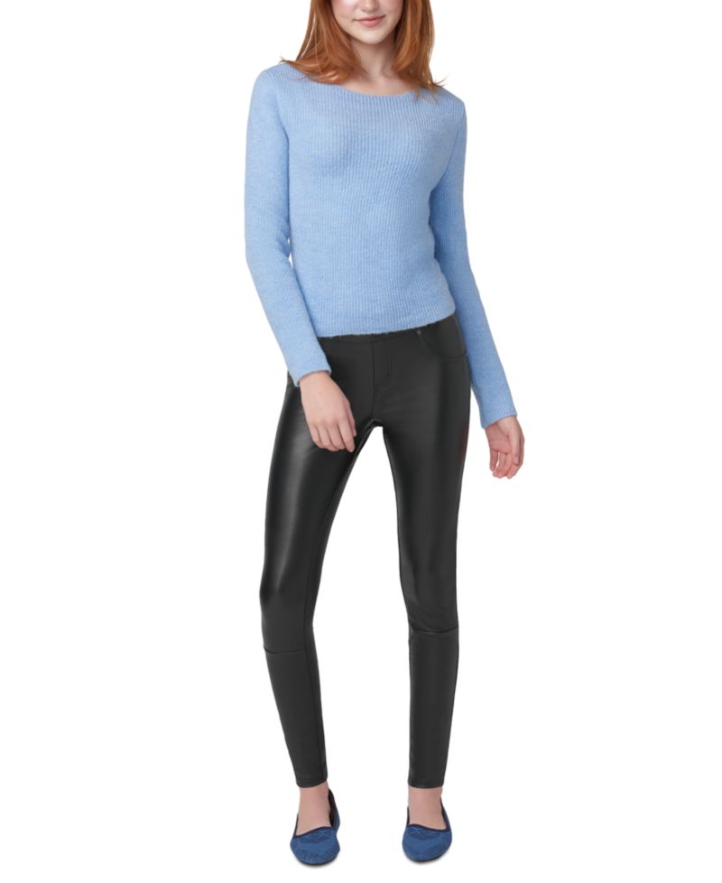 Women's Faux-Leather Leggings