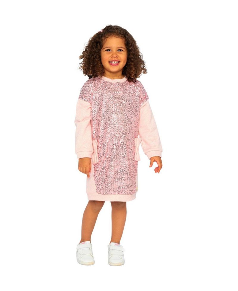 Little and Big Girl's (6-14) Sweatshirt Dress