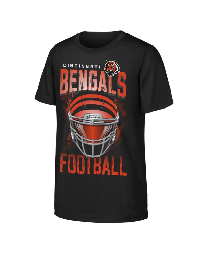 Boys' and Girls' 4-16 Cincinnati Bengals Full Gear Crewneck T-Shirt