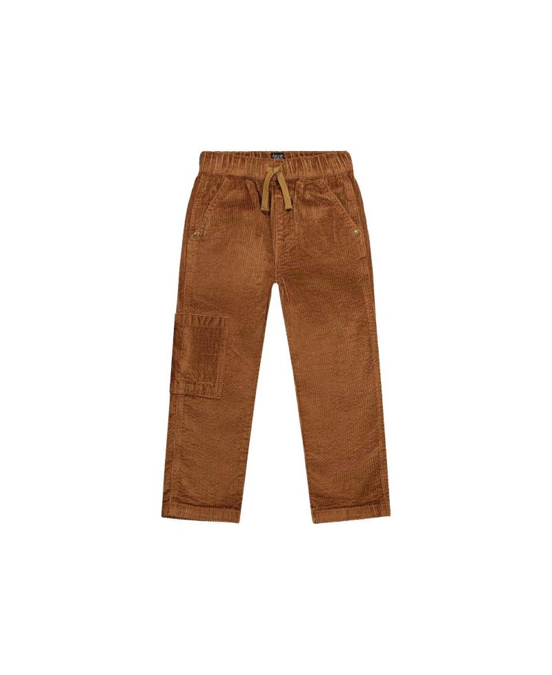 Baby Boys (12-24) Stretch Corduroy Pants with Cargo Pocket