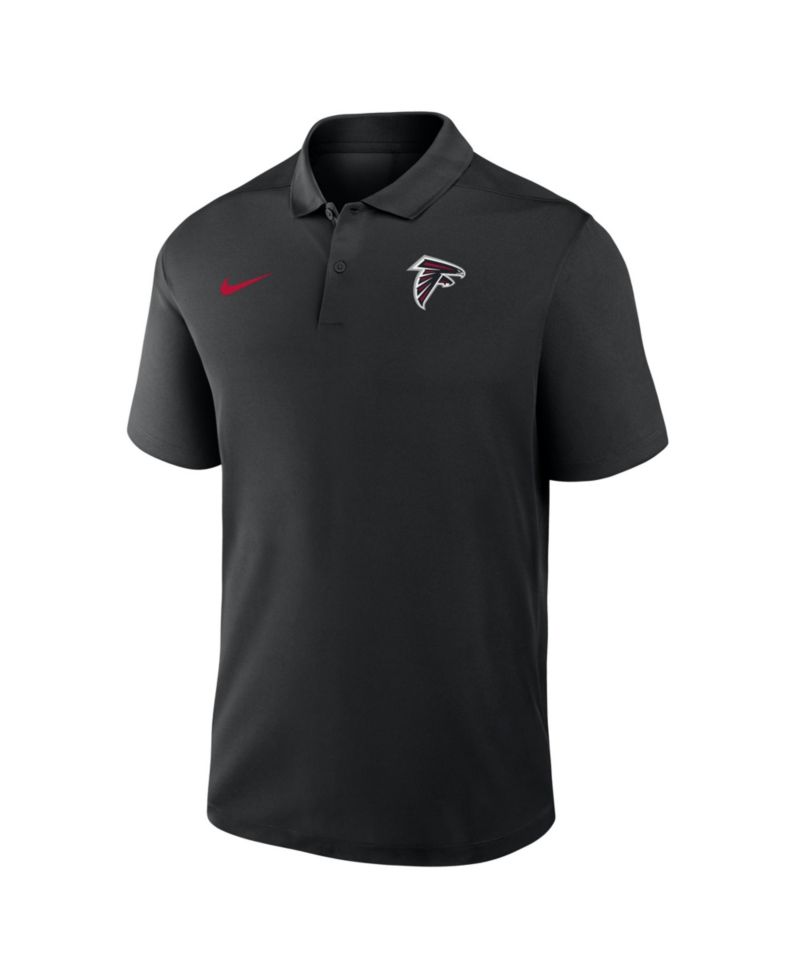 Men's Black Atlanta Falcons Dri-FIT Victory Polo Shirt