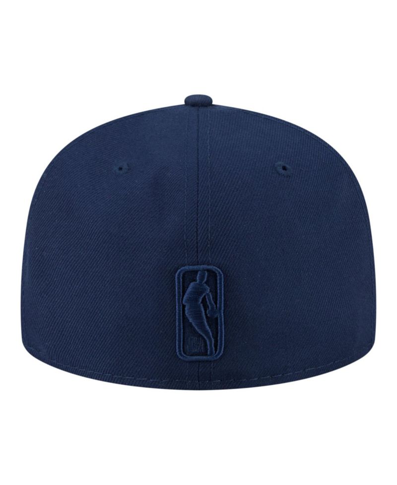 Men's Navy Denver Nuggets Tonal Color Pack 59FIFTY Fitted Hat
