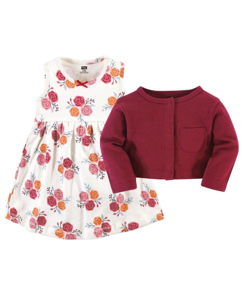 Baby Girls Hudson Essential Cotton Dress and Sweater Collection