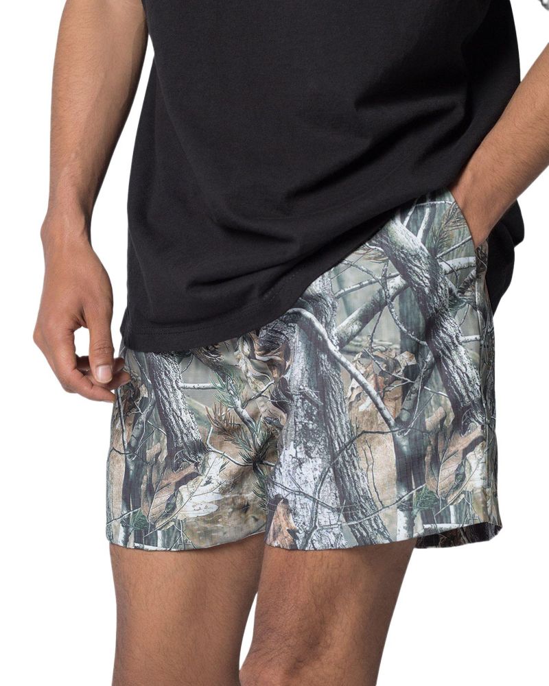 Big & Tall Summer Shorts - Branch Camo