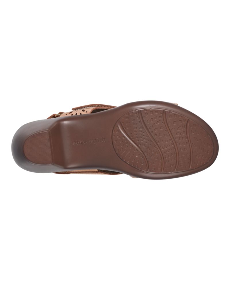 Women's Calix Laser Cut Leather Slingback Sandals