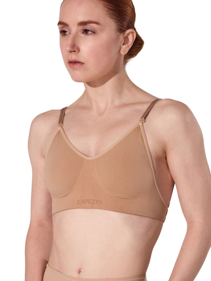 Women's Seamless Clear Back Bra
