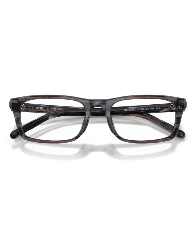 Unisex Rectangle Plastic DL4017U Eyeglasses