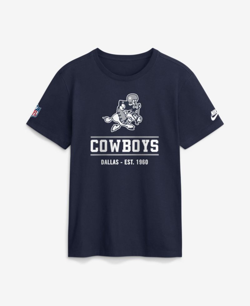 Men's Dallas Cowboys Always Prepared Essential Long-Sleeve Screen-Print T-Shirt