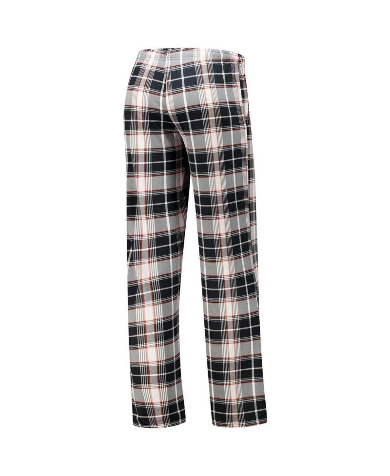 Women's Black Cincinnati Bengals Ashford Plaid Knit Pants