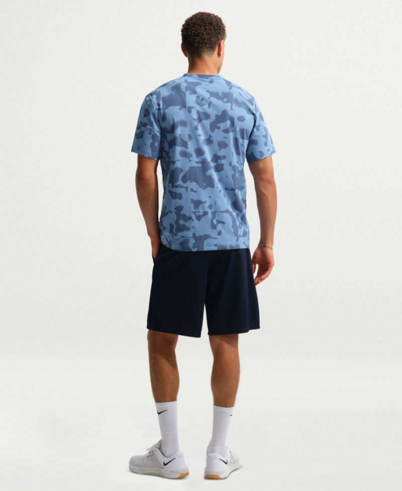 Мужская тренировочная футболка Hyverse Dri-FIT UV с коротким рукавом и круглым вырезом горловины