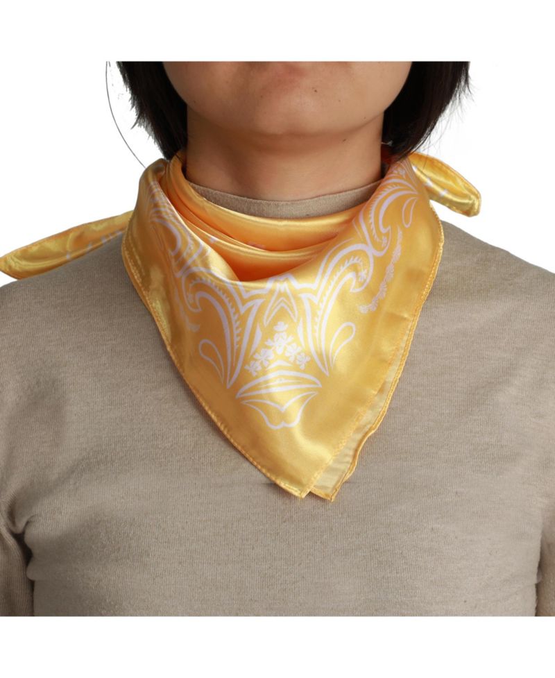 Lightweight Satin Paisley Print 22"x22" 6-Pack Bandana Set