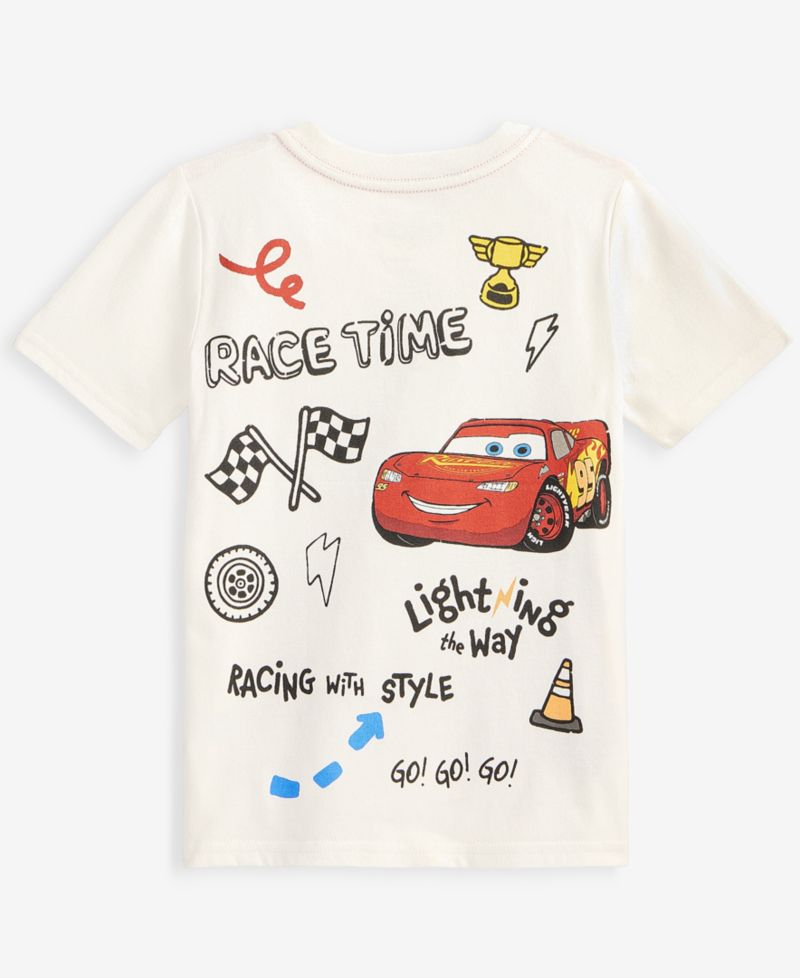 Toddler Boys' 12M-5T Cars Race Time Short-Sleeve T-Shirt