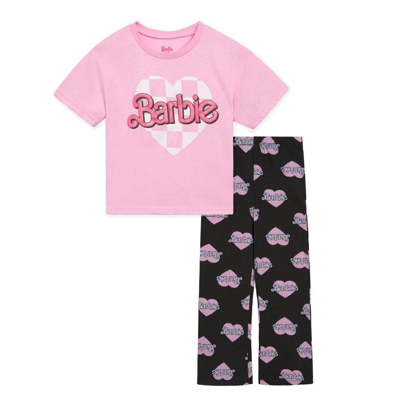 Girls' 2-Piece T-Shirt and Leggings Set