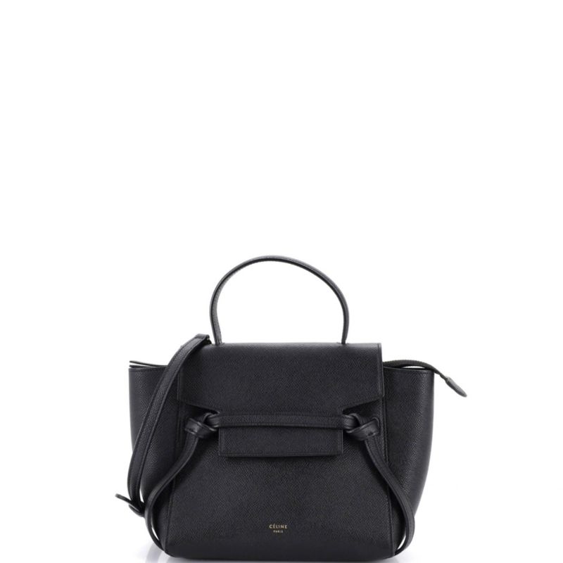 Nano Belt Bag Textured Leather