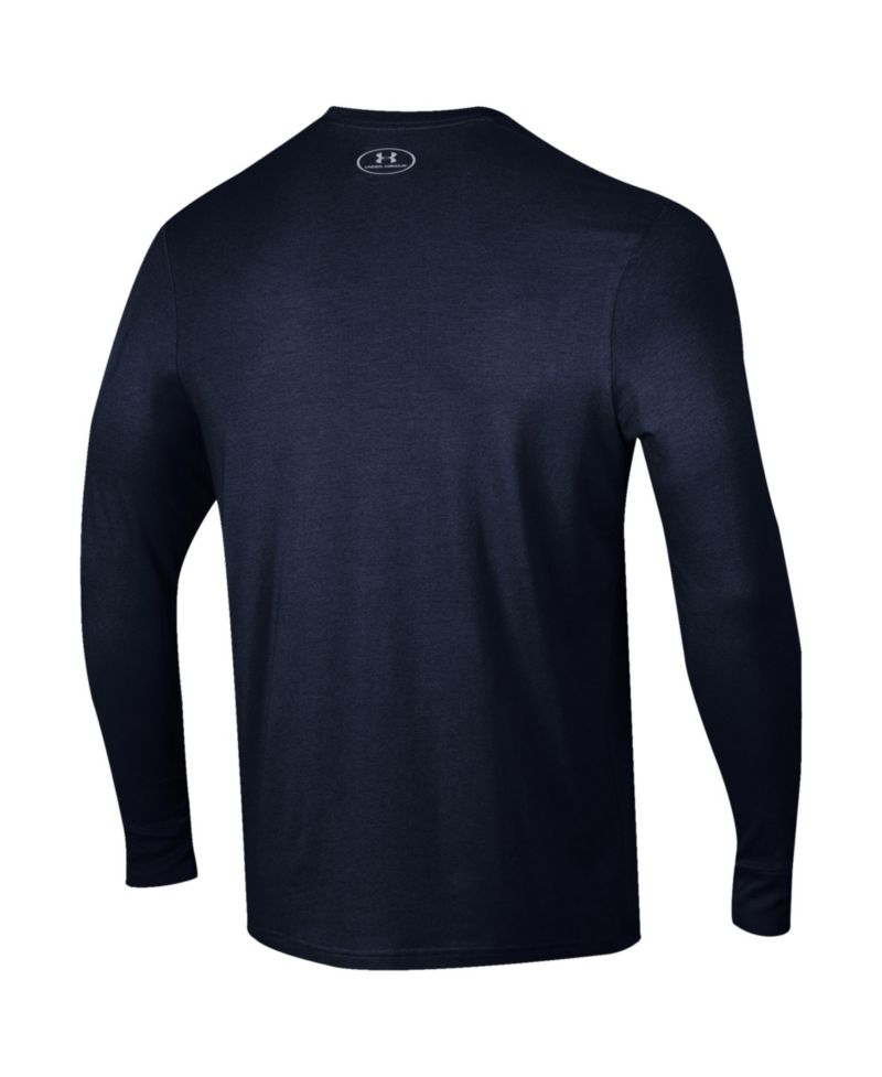 Men's Georgia Tech Yellow Jackets Screen Print Graphics Long Sleeve T-Shirt