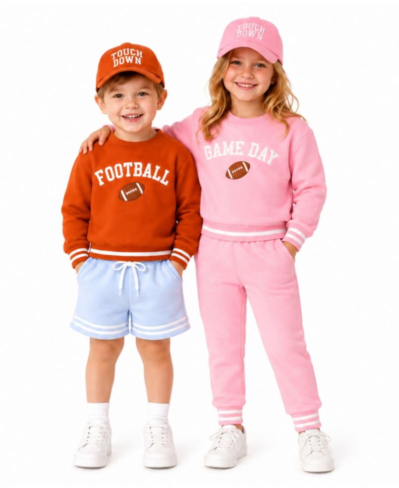 Boys' and Girls' Game Day Long-Sleeve Crewneck Sweatshirt