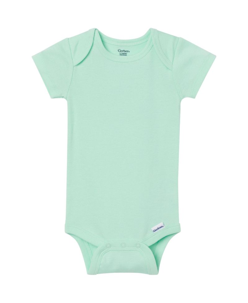 Baby (0-3 M to 24 M ) 5-Pack Short Sleeve Bodysuits, Pastels
