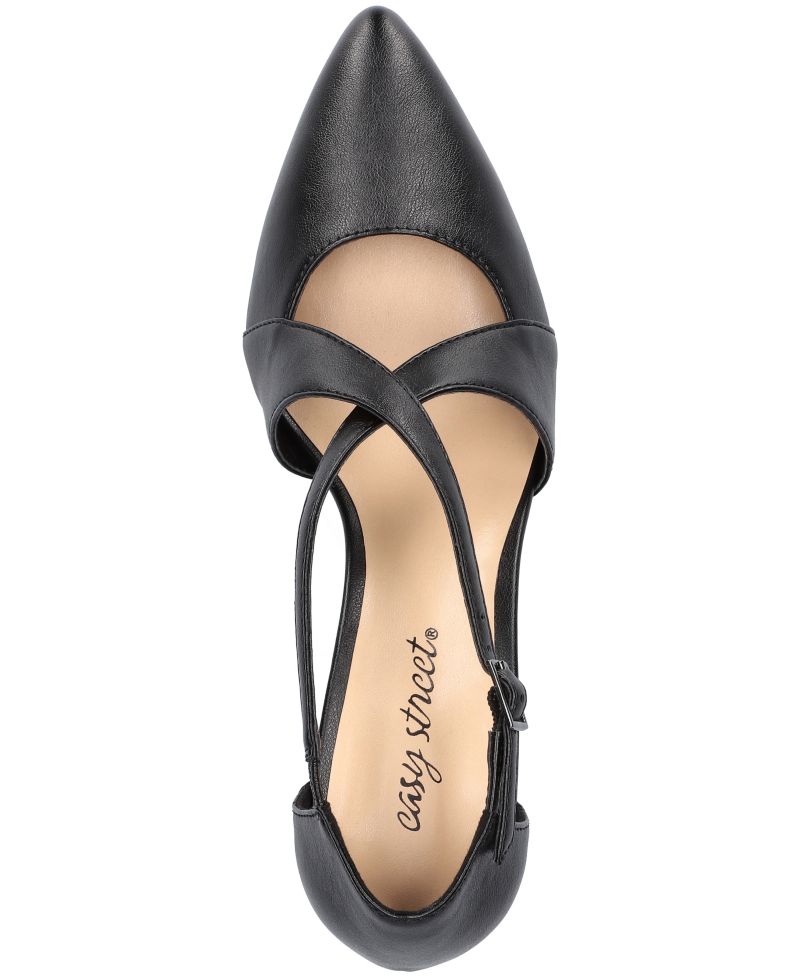 Women's Elegance Cross Strap Front Pumps