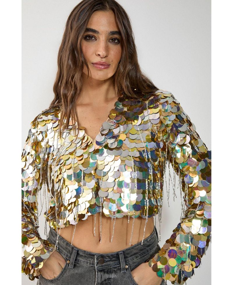 Women's Disc Tassel Trophy Jacket