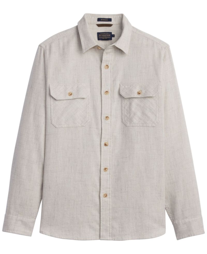 Men's Burnside Flannel Long-Sleeve Shirt
