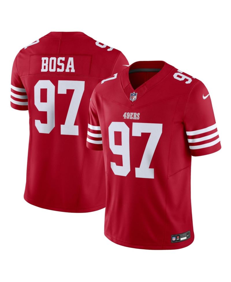 Men's Nick Bosa Scarlet San Francisco 49ers Vapor F.U.S.E. Limited Jersey