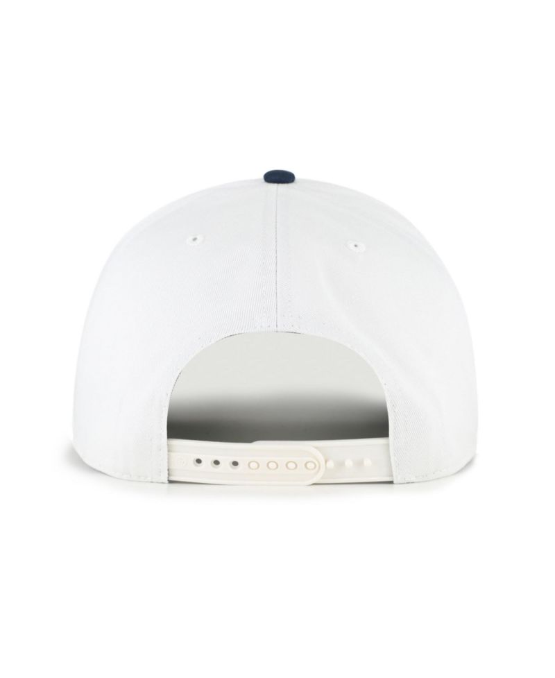 Men's '47 White/Navy Detroit Tigers Glizzy Collection Hitch Adjustable Hat