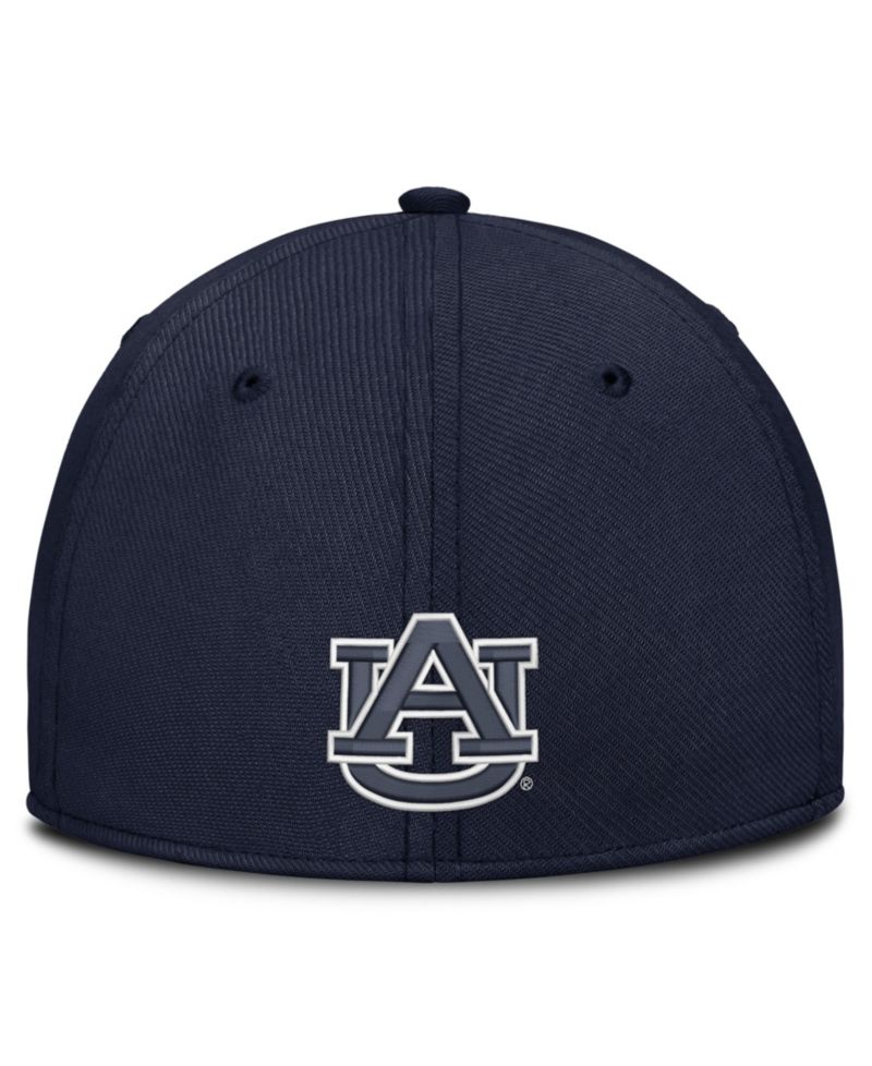 Men's Navy Auburn Tigers Rise On-Field Swoosh Flex Dri-FIT Flex Hat