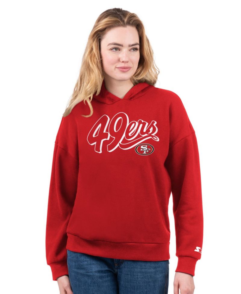Women's Gold/Scarlet San Francisco 49ers Hoodie & T-Shirt Combo Pack