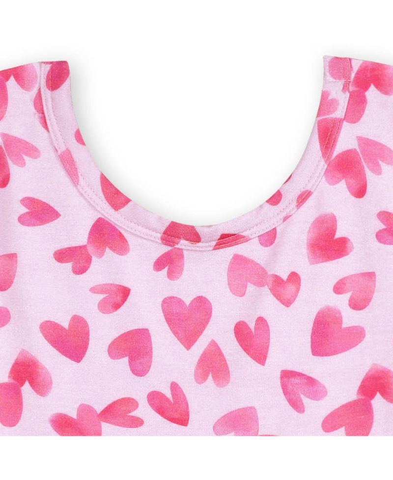 Baby Girls Midnight Floral Short Sleeve Twirl Dress
