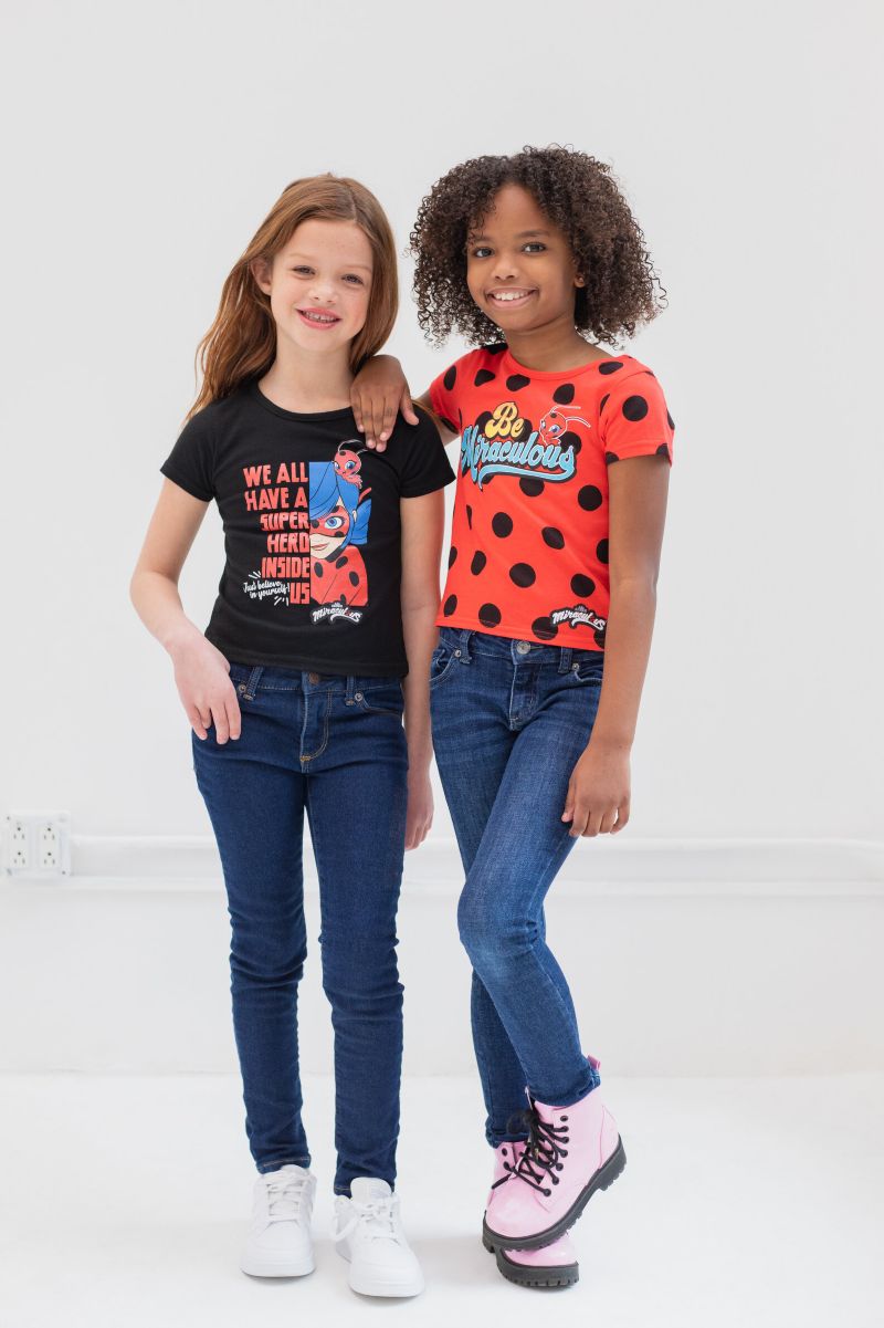 Girls' (5-20) Ladybug 2-Pack T-Shirts
