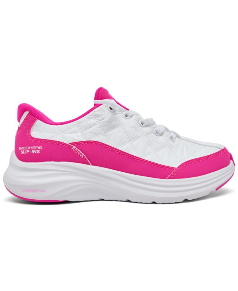 Girls' Contour Foam Cozy Fit Walking Slip-On Sneakers from Finish Line